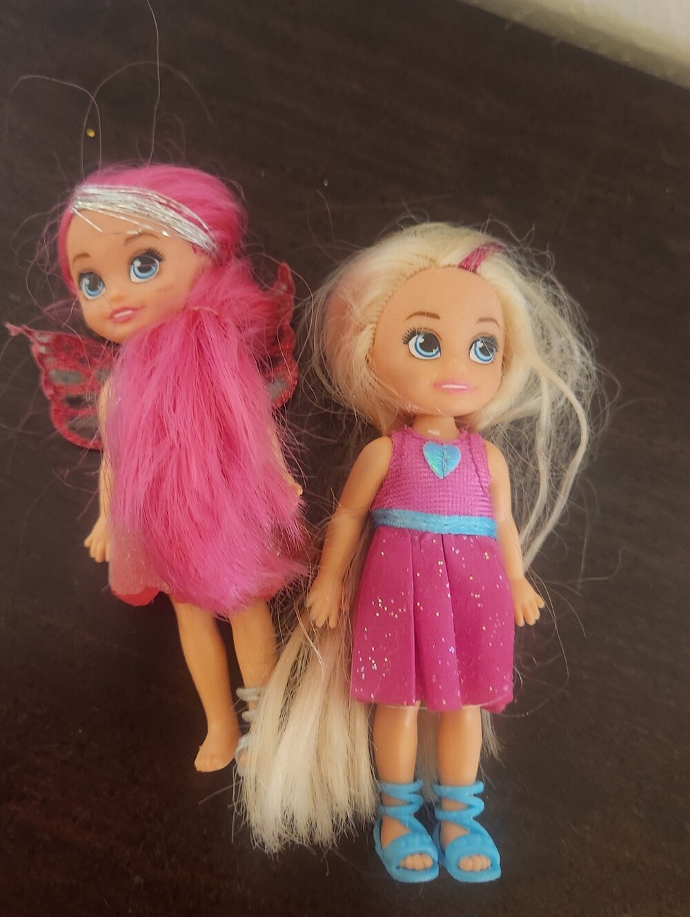 Sparkle Girlz Set Of 2 Mini Dolls